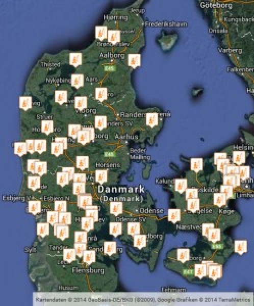 Forellenteichkarte Dänemark